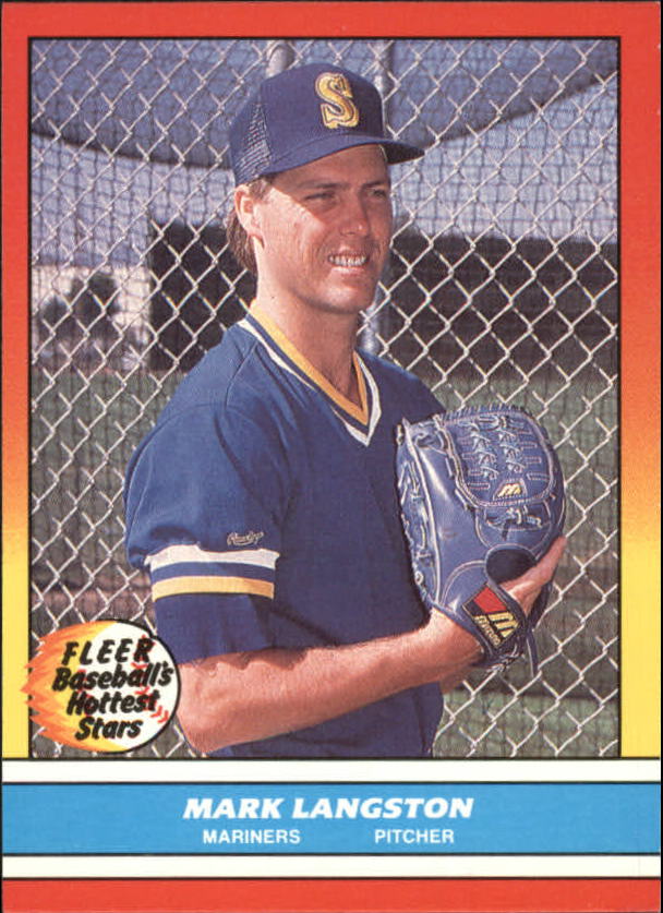 1988 Fleer Hottest Stars Baseball Cards        023      Mark Langston